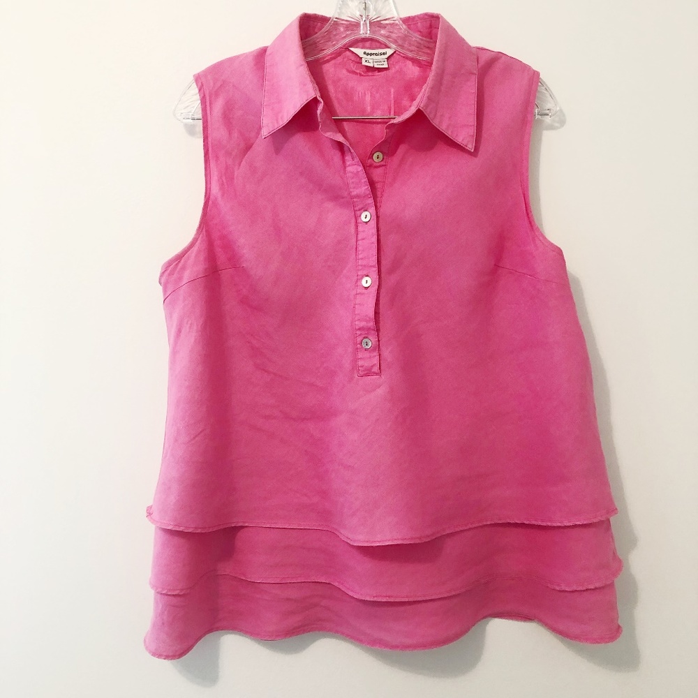 Appraisal sleeveless top XL